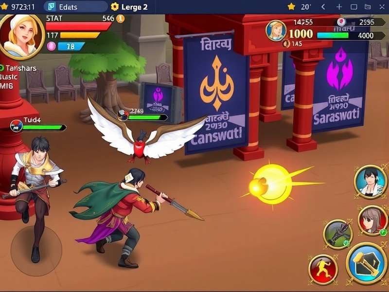 Saraswati Clever Conquest festival event